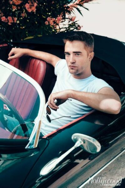 Robert Pattinson photo in car